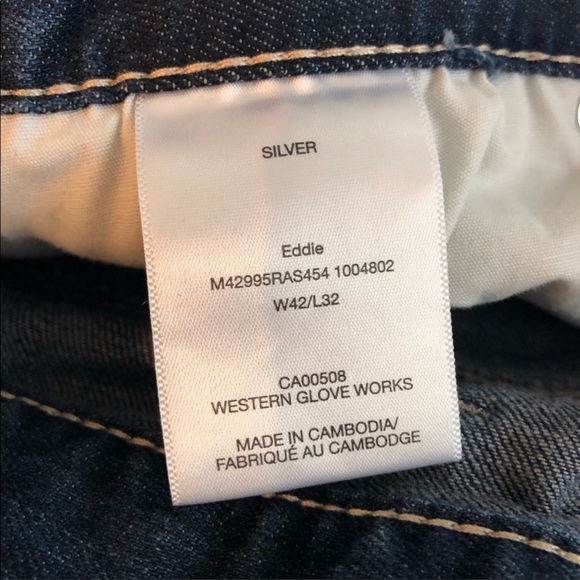 Silver Jeans Eddie - Picture 8 of 9